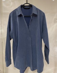 Chemise Zara bleue